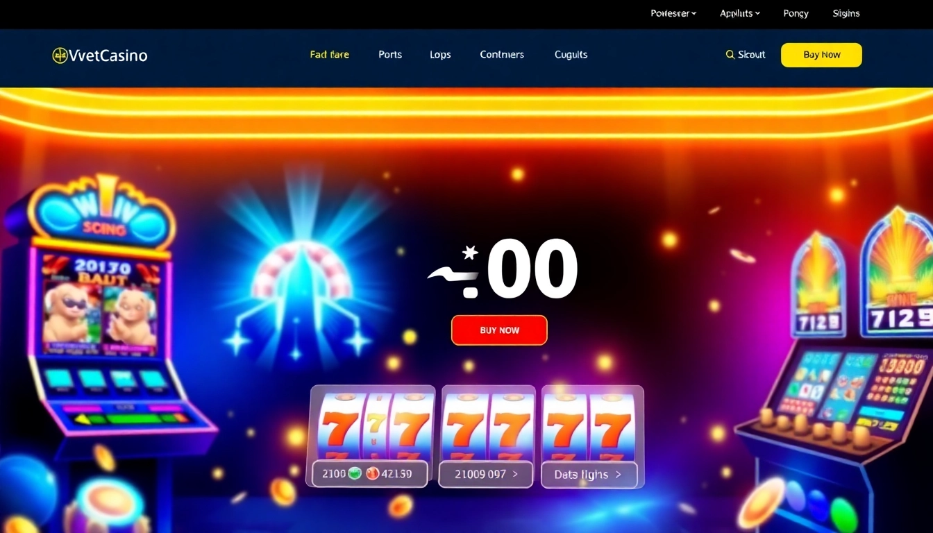 Visually engaging https://pg88.gg/ online casino platform showcasing slot games and betting interfaces in a dynamic scene aimed at gamers and bettors.