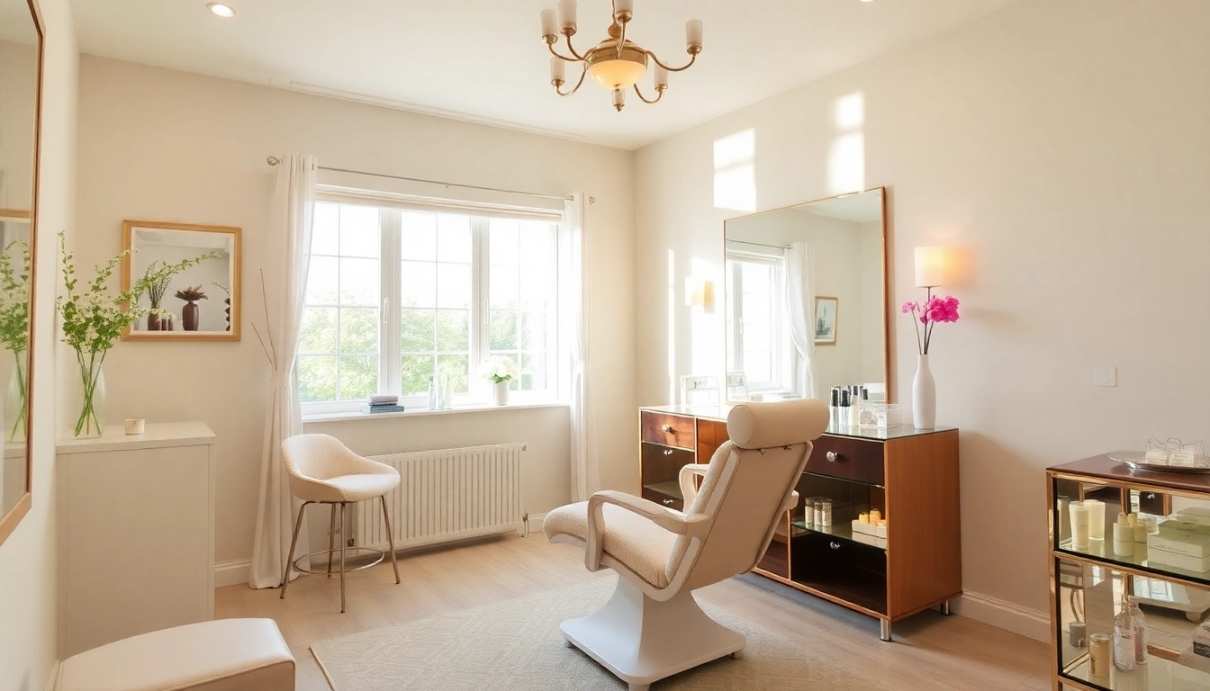 Botox Behandlung in a serene treatment room designed for relaxation and professionalism.