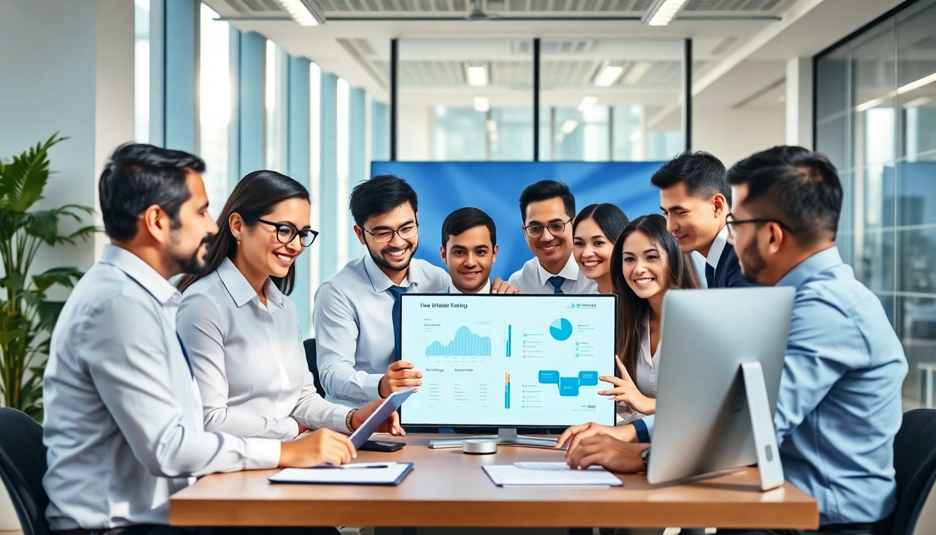 Experienced team at a cabinet comptable maroc providing expert financial advice and digital