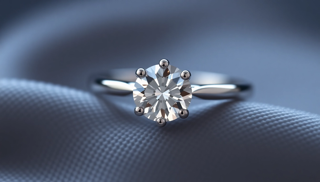 Showcase of a stunning suzadetuviu ziedas su 1 ct deimantu featuring a classic design and