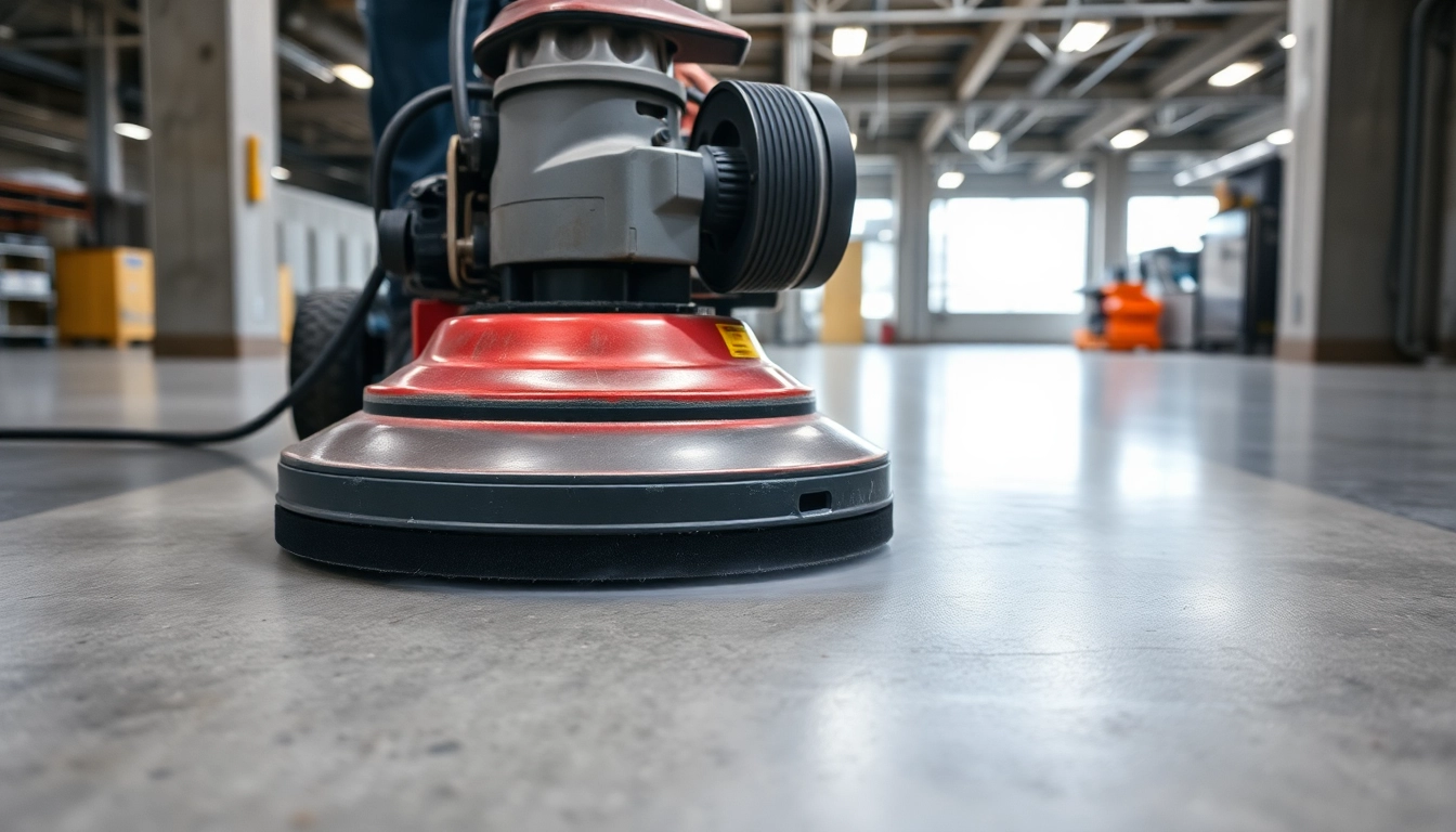 Expert concrete grinding Birmingham specialists transforming dull concrete floors into smooth,